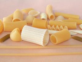 traditionell italiensk pasta foto