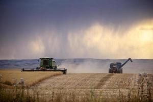 prairie storm moln kanada foto