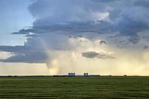 prairie storm moln kanada foto