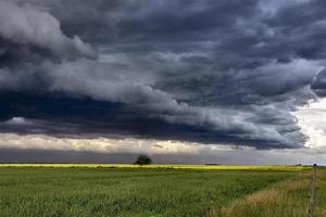 prairie storm moln kanada foto