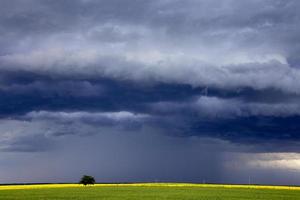 prairie storm moln kanada foto