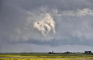 prairie storm moln kanada foto