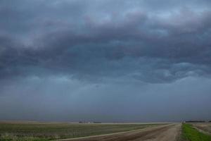 prairie storm moln kanada foto