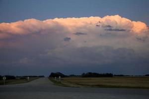 prärie stormmoln foto