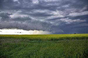 prairie storm moln kanada foto