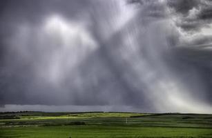 prairie storm moln kanada foto