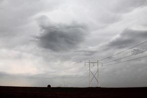 prärie stormmoln foto