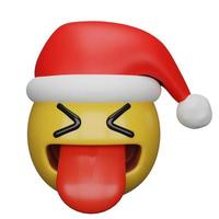 Emojis för jul och nyår foto