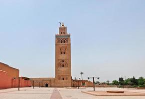 koutoubia moskén Marocko foto