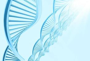 ett DNA med medicinsk bakgrund foto