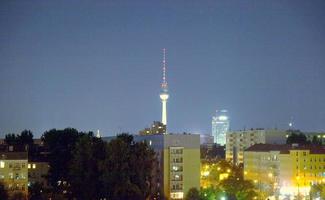 berlin på natten foto