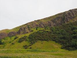 Arthur's seat i Edinburgh foto