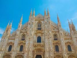 duomo di milano milankatedralen foto