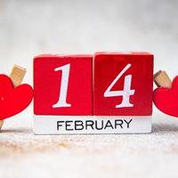 alla hjärtans dag bakgrund 14 februari kärlek helgon för alla hjärtans dag semester foto