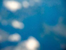 abstrakt koboltblå oskärpa bakgrund foto