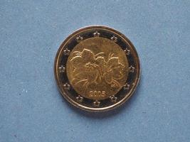 2 euro mynt, Europeiska unionen foto