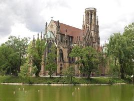 johanneskirche kyrka, Stuttgart foto