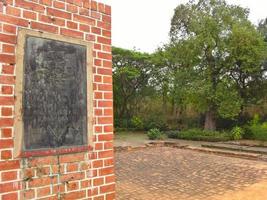 ayutthaya thailand01 mars 2019baan hollanda eller byn wilanda holländska som grundades under ayutthayaperioden 1634. foto