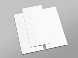 a4 trifold broschyrmockup foto