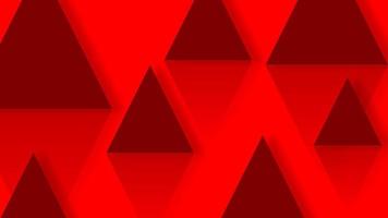 elegant abstrakt röd bakgrund, med mörkröd triangelmönster. modern geometri bakgrund foto