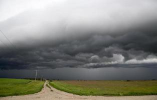 storm moln saskatchewan foto