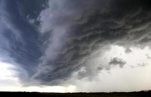 storm moln saskatchewan foto