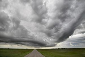 storm moln saskatchewan foto