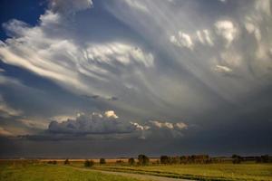 prärie stormmoln foto