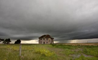 storm moln prärie himmel stenhus foto