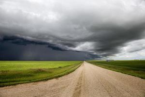 storm moln saskatchewan foto