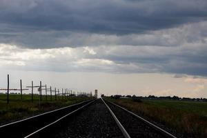 storm moln saskatchewan foto