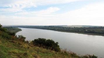 utsikt över khotyn fästning. khotyn. ukraina. 06.08.2019 foto