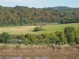 utsikt över landsbygden i Chepstow foto