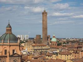 Flygfoto över bologna foto