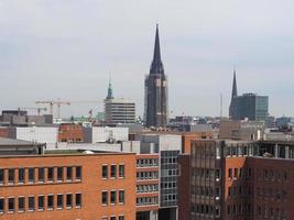 hamburgs skyline foto