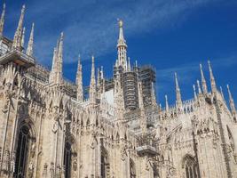 duomo di milano milankatedralen foto