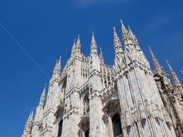 duomo di milano milankatedralen foto