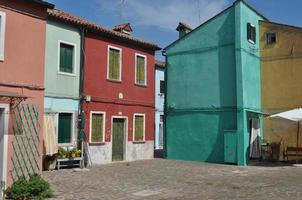 burano i Venedig foto