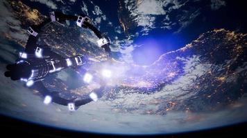 internationell rymdstation foto