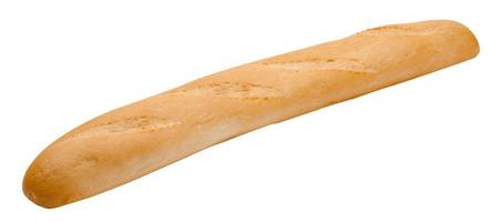 bröd på en vit bakgrund foto