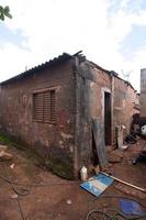 planaltina goias, Brasilien, 12 februari 2022 de fattiga och råa bostadsförhållandena i staden Planaltina och i hela Brasilien. foto