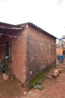 planaltina goias, Brasilien, 12 februari 2022 de fattiga och råa bostadsförhållandena i staden Planaltina och i hela Brasilien. foto