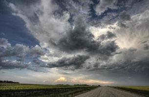 storm moln saskatchewan foto