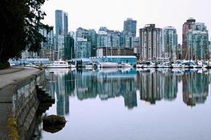 vancouvers skyline kanada foto