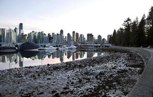 vancouvers skyline kanada foto