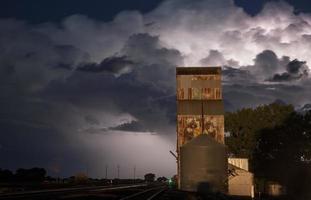 prärie stormmoln foto