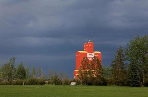 prairie storm moln kanada foto