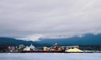 North vancouver från Stanley Park foto