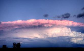 prärie stormmoln foto