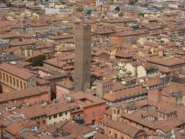 Flygfoto över bologna foto